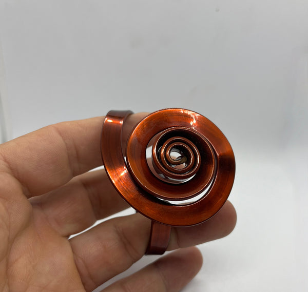 Bracciale spirale in rame