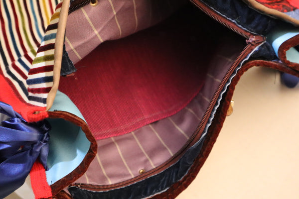 Borsa  rettangolare patchwork