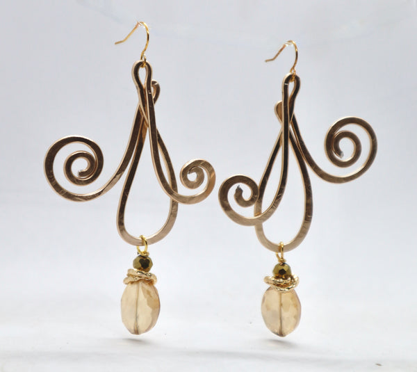 QUARTIERI Orecchini Liberty