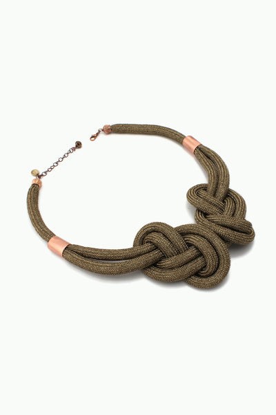 QUARTIERI Vintage Collana décolleté nodi infinito