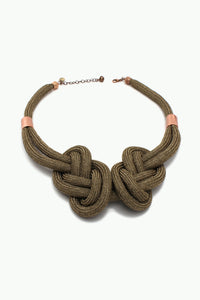 QUARTIERI Vintage Collana décolleté nodi infinito