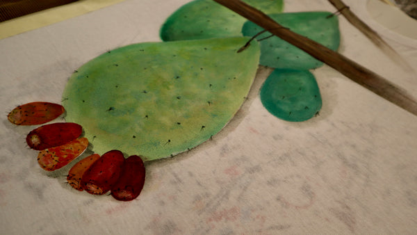 QUARTIERI T-Shirt Con Cactus
