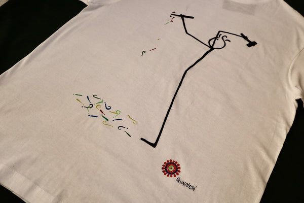 QUARTIERI T-Shirt con martello e scalpello