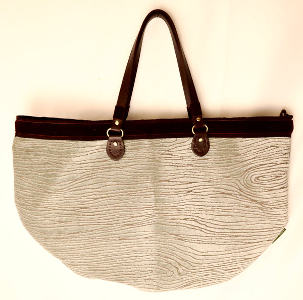 Borsa semiluna in velluto