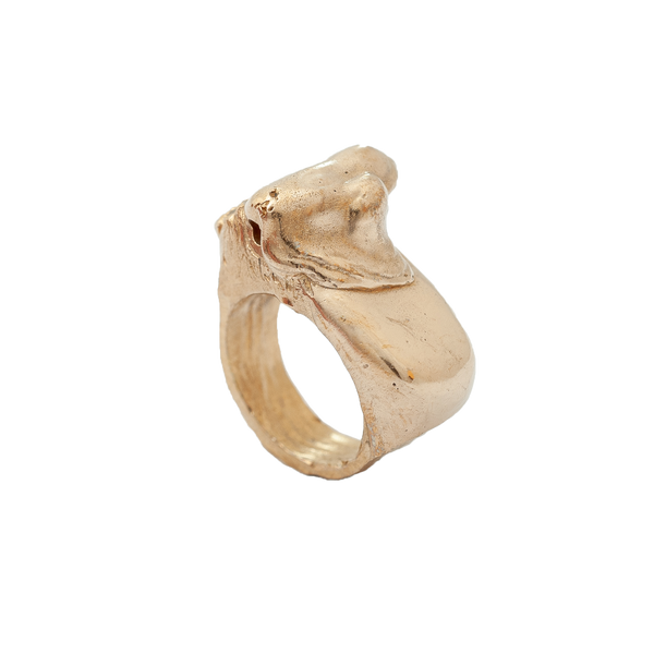 Anello dal design unico realizzato attraverso la tecnica della cera persa(Pezzo unico)